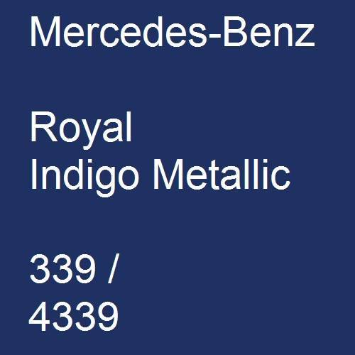 Mercedes-Benz, Royal Indigo Metallic, 339 / 4339.